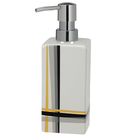Creative Bath Modern Plaid Lotion / Soap Dispenser MPL59NEU